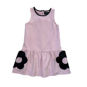 Victoria Beckham Pink Ruffled Dress